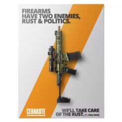 CERAKOTE® Rust & Politics Poster SE-502