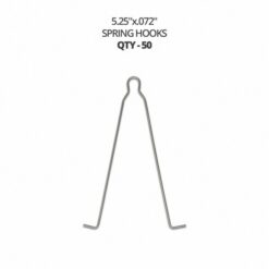 CERAKOTE® 5.25 x .072 Crochet à ressort - paquet de 50 pièces SE-524